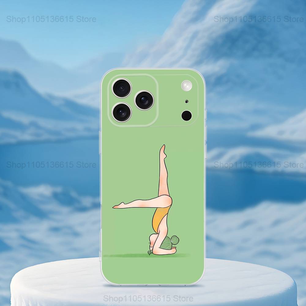 

Ballet Art Girl Cute Case For iPhone 17,11,12,13,16,14,15,Pro,Max,Plus,X,XS,XR,SE,Mini Transparent Soft Silicone iPhone14