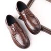 Fashion 2024 Designer New Soft-soled Slip-on Men's Shoes Fashion Korean Style Leather Shallow Mouth Man Loafers Male Business Shoes