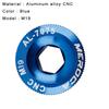 M18/M19/M20 Cranks Screw CNC Aluminum Alloy Crankset Arm Bolt Crankset Cover General Cycling Accessories