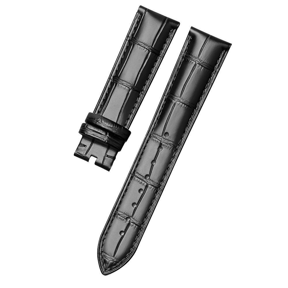 Omega Seamaster Genuine Leather & Bamboo Butterfly Strap - Men's & Women's Cowhide 20mm.