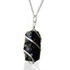Black Onyx Raw Pendant Necklace