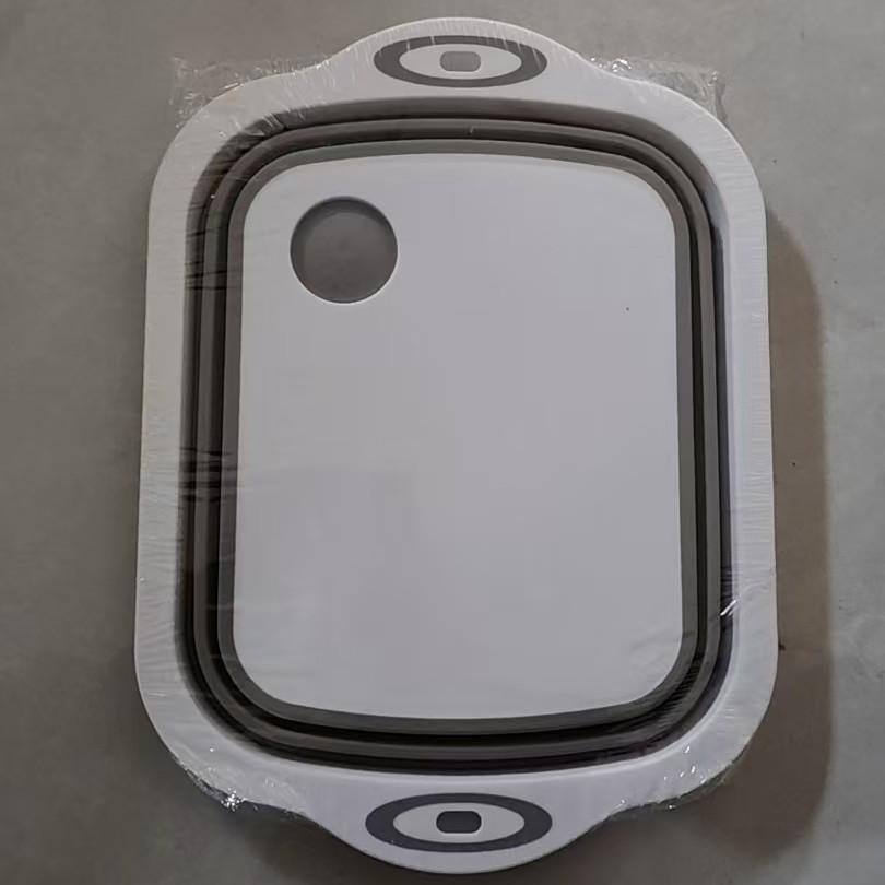 3-in-1 Foldable Cutting Board & Wash Basin with Drain