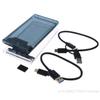 USB Type C 2.5 Inch External Storage Case SATA To 5Gbps Transparent Hard Drive Enclosure for HDD/SSD Compatible with PCs Laptops