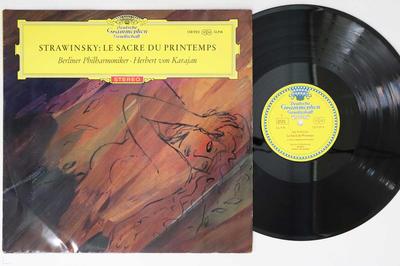 LP Schallplatte HERBERT VON KARAJAN, BERLINER PHILH - Igor Strawinsky Le Sacre Du Printem 138920 Deutsche Grammo 1964 Deutschland Klassik Gebraucht