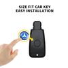 WTPEU1 For MERCEDES-BENZ AMG New 2025 5/10Pcs 14mm Car Key Emblem Stickers Auto Control Key Logo Decals For Mercedes Benz AMG W203 W206
