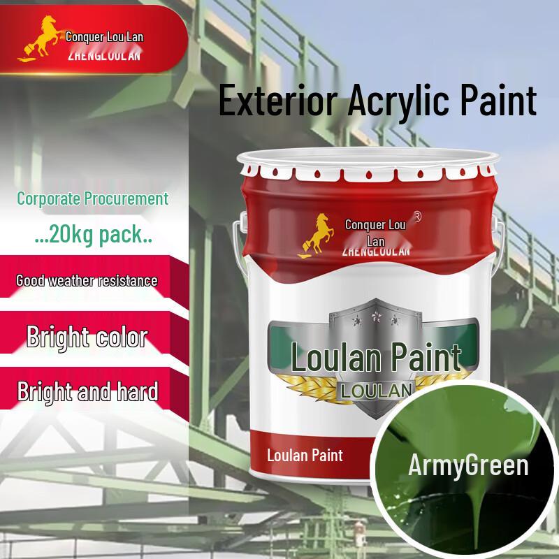 Acrylic Enamel Glossy Metal Paint