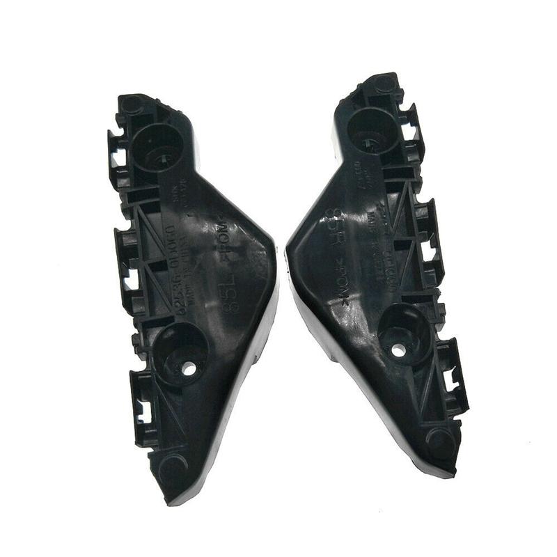 For Yaris Sedan 2007 2008 2009 2010 2011 2012 Pair Left Right Front Bumper Bracket Support Retainer 52536-52140 52535-52130