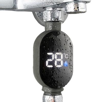 Home Water Shower Thermometer with Led Display 0℃~99℃ Water Accurate Temperature Measurement Waterproof Smart Meter Bathroom