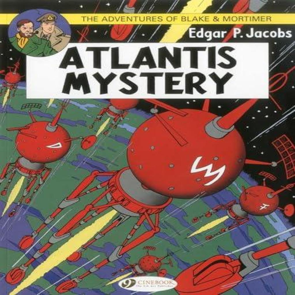 Blake amp Mortimer 12 Atlantis Mystery by Edgar P. Jacobs Paperback Book 9781849181075
