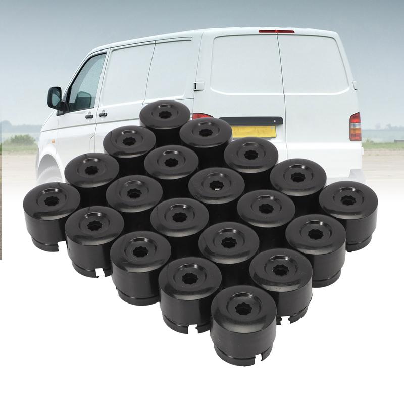 20pcs 19 mm Car Wheel Nut T5 T6 Wheel Nuts Caps Hub Screw Cover Protective Caps Wheel Nut Screw Head Cover