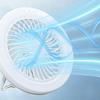 USB Rechargeable Ceiling Fan Light Energy Saving Electric Fan Night Lamp Camping Fan Light  Travel