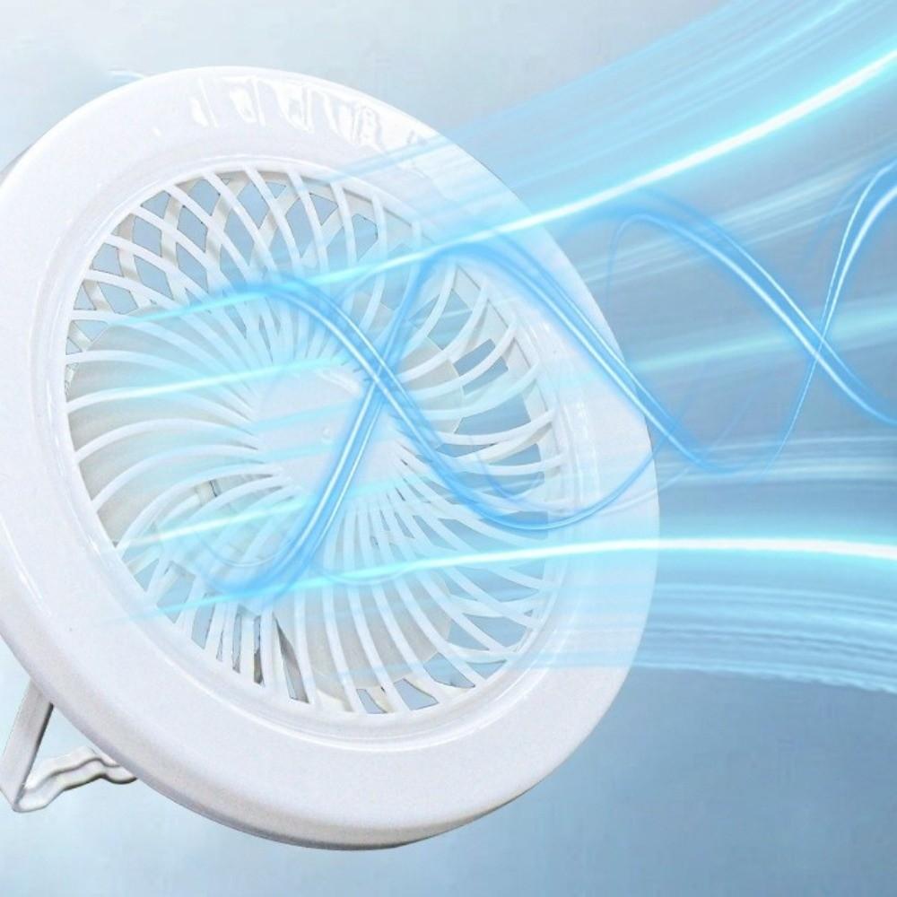 USB Rechargeable Ceiling Fan Light Energy Saving Electric Fan Night Lamp Camping Fan Light  Travel
