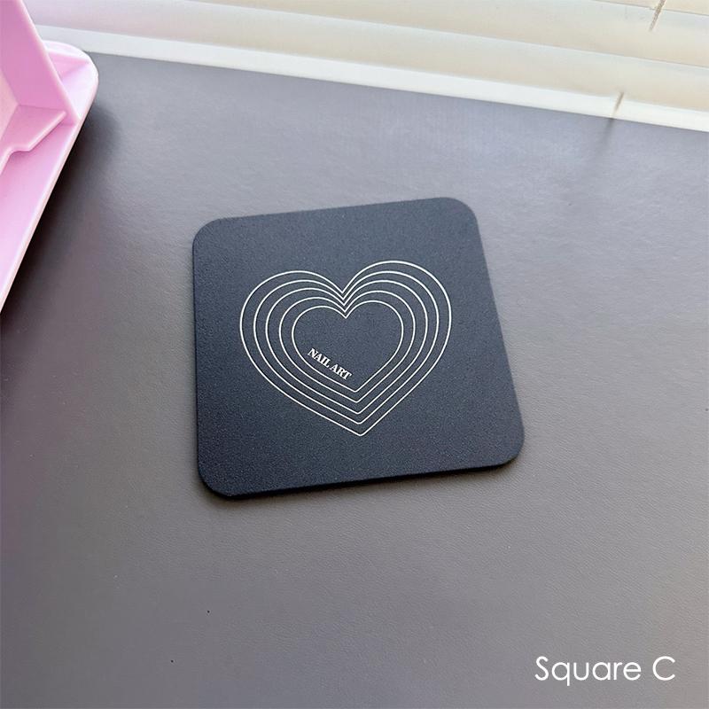 Uchwyt na paznokcie Miłość Metalowy stojak na końcówki paznokci Do paznokci typu press-on Akrylowe półki prysznicowe Wystawa do zdobienia paznokci Narzędzie do manicure