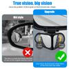 Universal Car Rearview Mirror Blind Spot Mirror Front and Rear Wheels 360° Adjustable Wideangle Blind Spot Reflective Reversing
