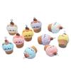 Adorable Kitten Cupcake Resin Pendant for DIY Earrings & Keychains