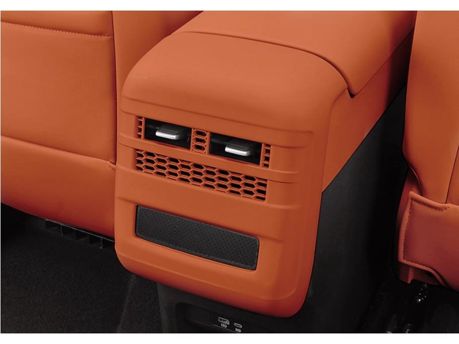 Compatible with BYD Leopard 7: Gear Shift Panel, Steering Wheel, Center Console Air Vent, Rear Seat Anti-Kick Mat, Armrest Box, Car Logo