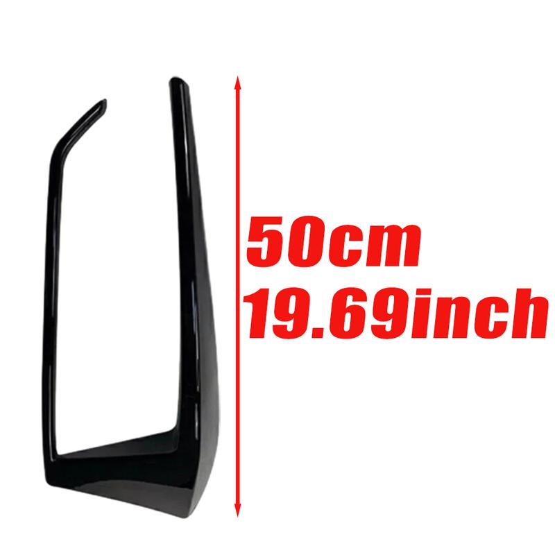 For VW Golf 7.5 Mk7.5 2016 2017 2019 2PCS Rear Bumper Splitter Spoiler Air Vent Cover Trim Glossy Black ABS NOT For Golf MK 7
