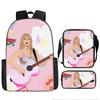 Taylorswift Taylor Swift Elementary School Bag Children'S Cartoon Backpack Anime Backpack Satchel