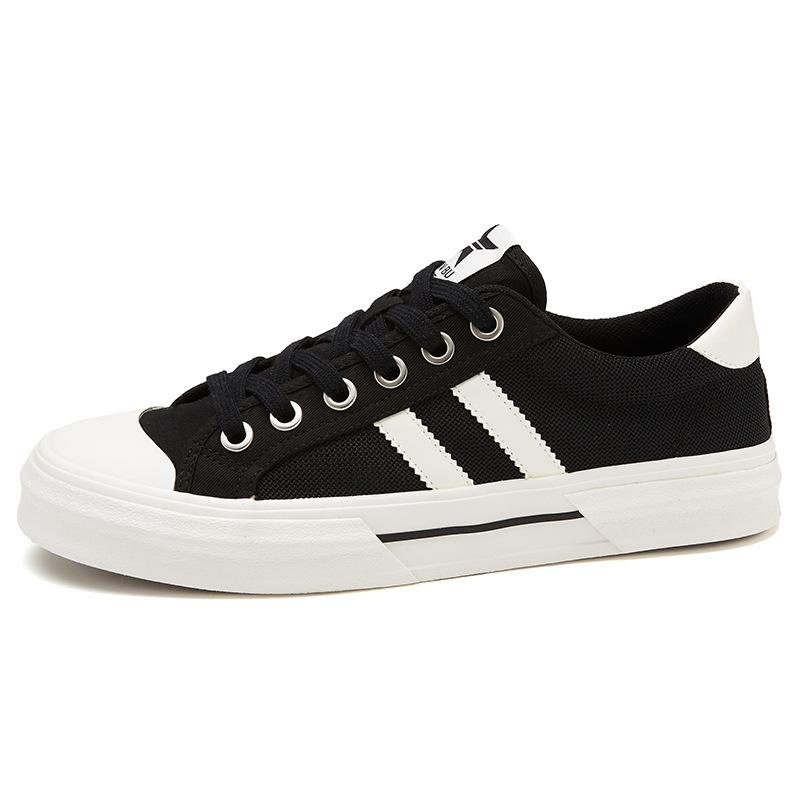 New Summer Men's Shoes Fashionable and Versatile Men's Cloth Shoes Comfortable Mesh Breathable Low Top Casual Shoes