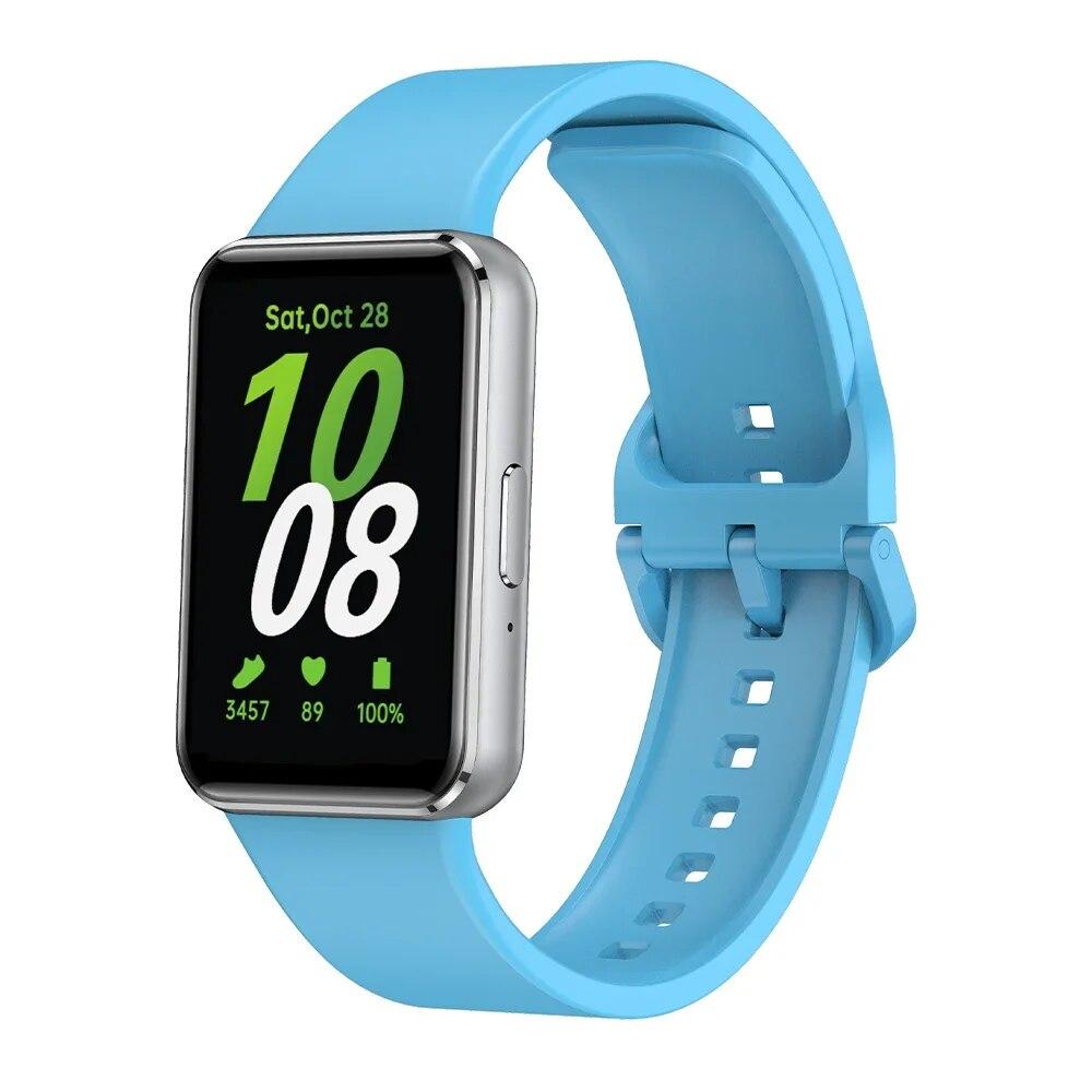 Compatibile con Samsung Galaxy Watch 7 40mm 44mm 47mm Cinturino sportivo di ricambio regolabile con gancio e passante ultra elastico G di Sudenn - Italia