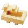 Shimojima Woodworking Box Hinoki BSS16 Sushi, Wood, Japan,
