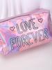 PU pencil case Kawaii Stationery storage bag Waterproof pencil pouch Back-to-school gifts Large-capacity portable pencil case