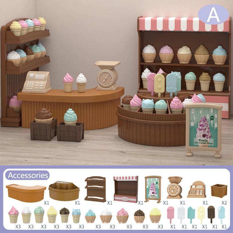 Children'S Toys Mini Play House Small Scene Simulation Play House