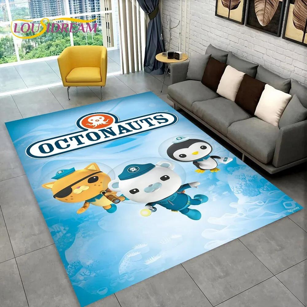 The Octonauts Barnacles Cute Cartoon Carpet Rug for Bedroom Living Room Home Sofa Decoration,Children Game Large Decor Floor Mat