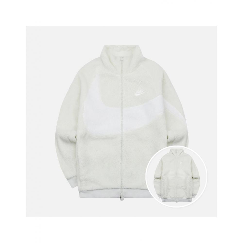 

Nike Nsw Swoosh Full Zip Reversible Fleece Jacket Bq6546 020 SeaglassXL 105