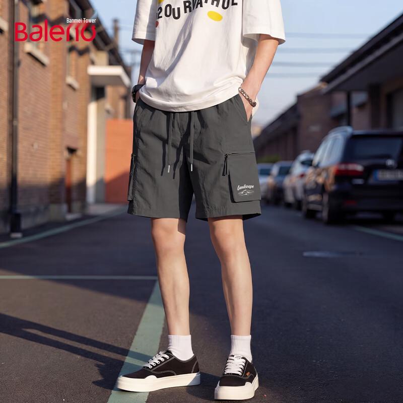 Baleno Men s Summer Loose Fit Athletic Cargo Shorts L