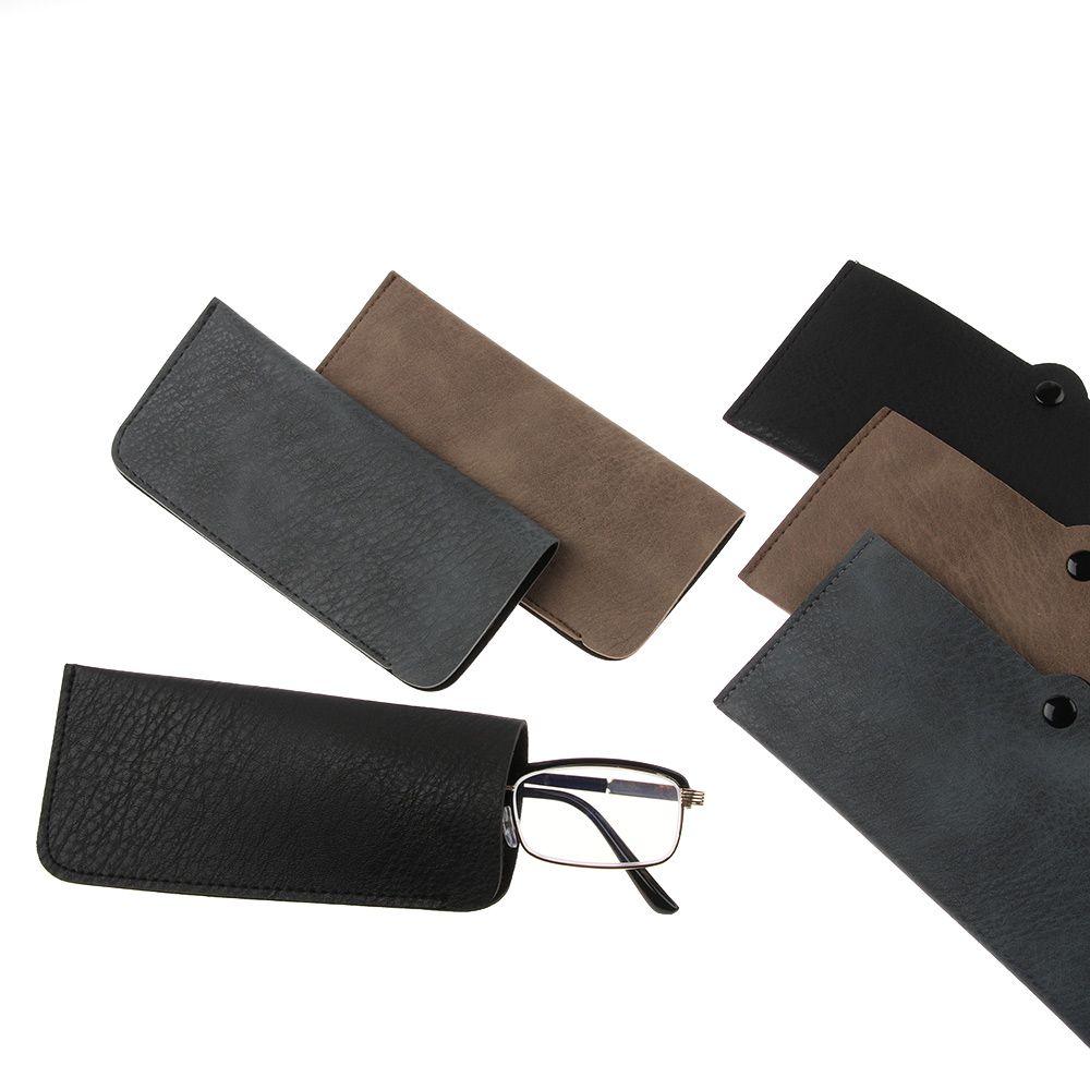 Soft PU Leather Sunglasses Reading Glasses Pouch Eyewear Protector Glasses Case Eyeglasses Sleeve