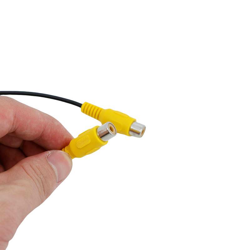 15cm Audio 2pin Rca Female or Male Audio Cable Extension Av Single Head Video Plug Stereo Extension Wire Tools Connector