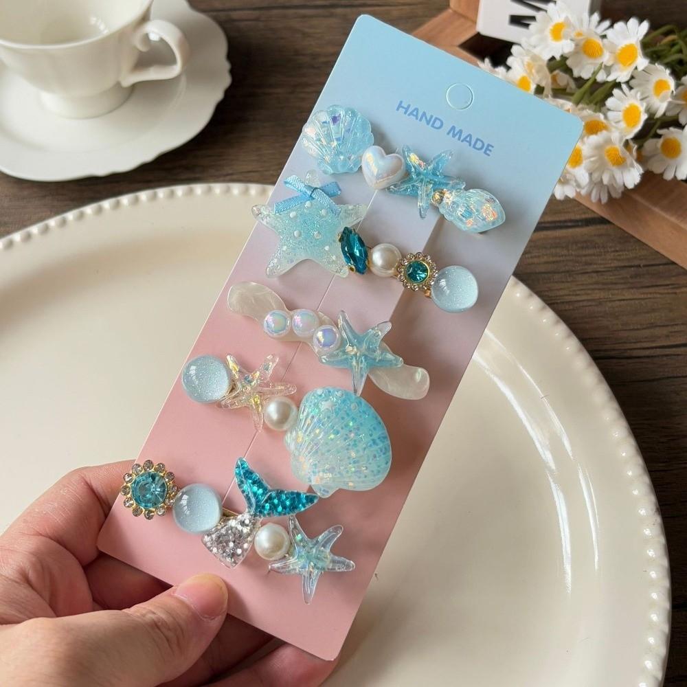 

Милые заколки для волос, заколки для волос конфетных цветов, модные головные уборы, аксессуары для волос синий