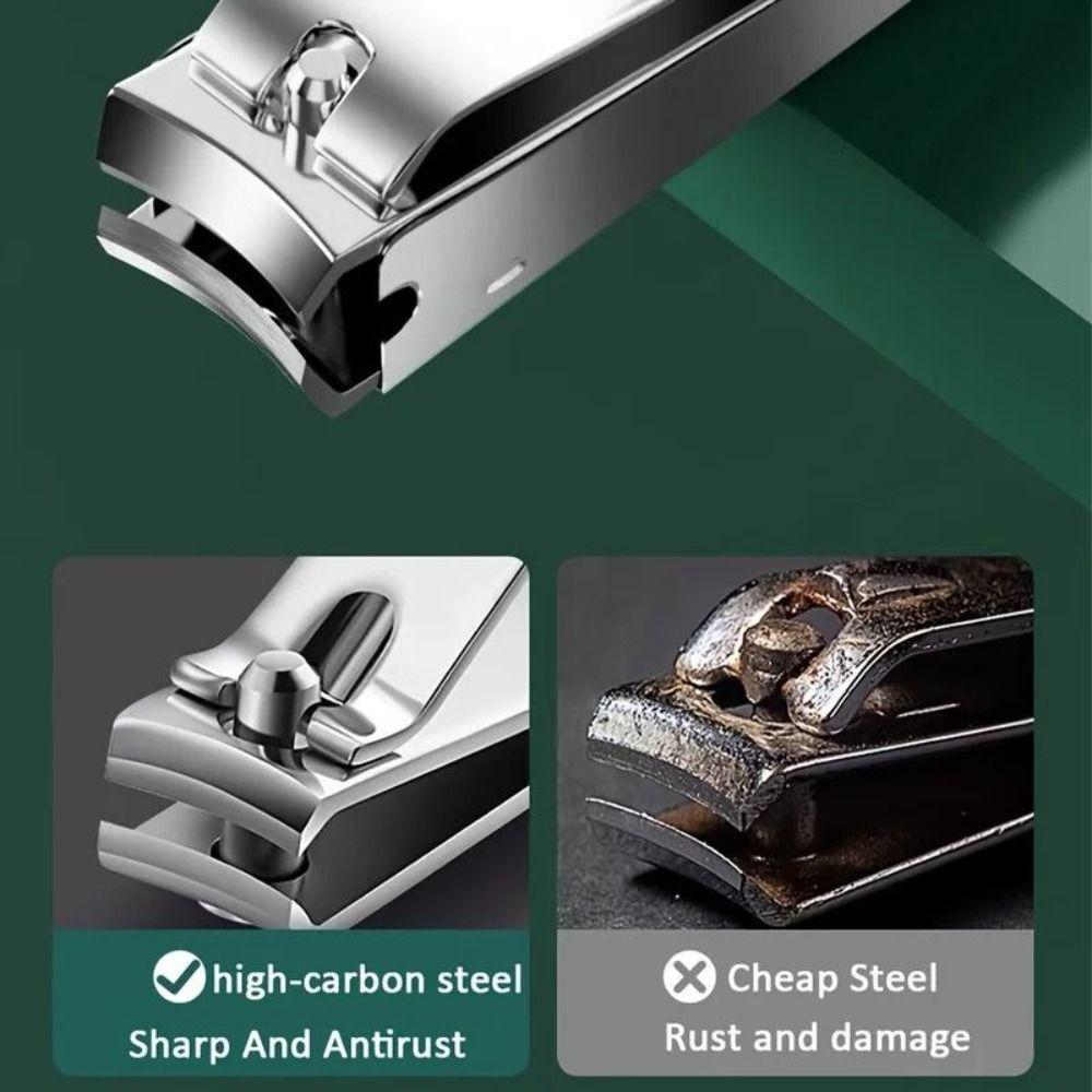 Stainless Steel Nail Trimming Tools Multifunctional Nails Manicure Tools Nail Clippers Set