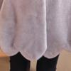 Luxurious Winter Faux Fur Coat for Women Thick Warm Outerwears Elegant Middle-aged Woman Fur Jacket