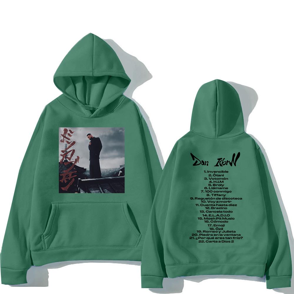 Eladio Carrión Hoodie 2025 New Album DON KBRN Men/women Hoodies Harajuku Aesthetic Winter Clothes Pullover Sweatshirt Vintage