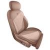 Suede Saddle Pad Seat Cover for 26 Leapmotor C11 Models - Perforated, Breathable, and Car Seat Cushion