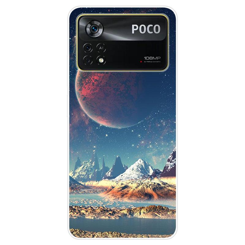 For Xiaomi Poco X4 Pro 5G Silicone TPU Back Cover Soft Phone Case For Xiaomi Poco M4 Pro 4G Case