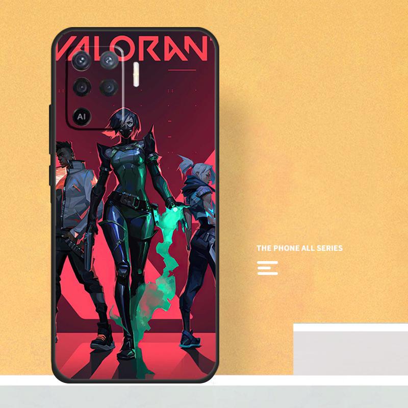

Valorant Game Case For Oppo A80 A60 A40 A6 A5 Pro A15 A16 A17 A57 A94 A74 A54 A76 A96 A18 A38 A58 A78 A98 OPPO A54 5G