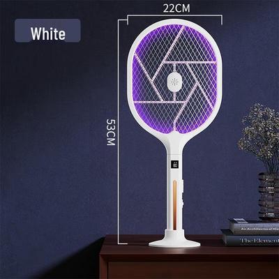 HANDUNYOU Foldable Electric Mosquito Swatter with Trap Lamp