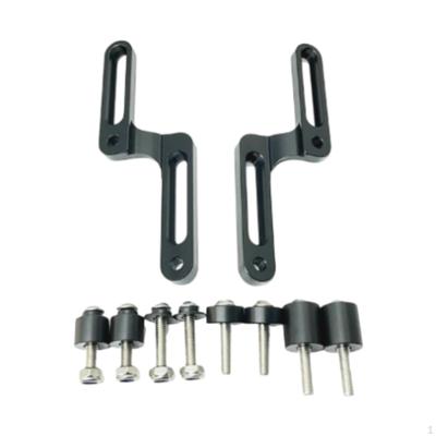 Motorrad Windschutzscheibe Teller Ersatz Teil Einfach zu Installieren Robust Solide Windschutzscheibe Halterung für