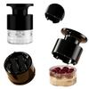 7-Hole Cherries Seed Remover with Splatter Protector Multi-Function Core Remover Quick Release Stoner Pitter for Home Kitchen