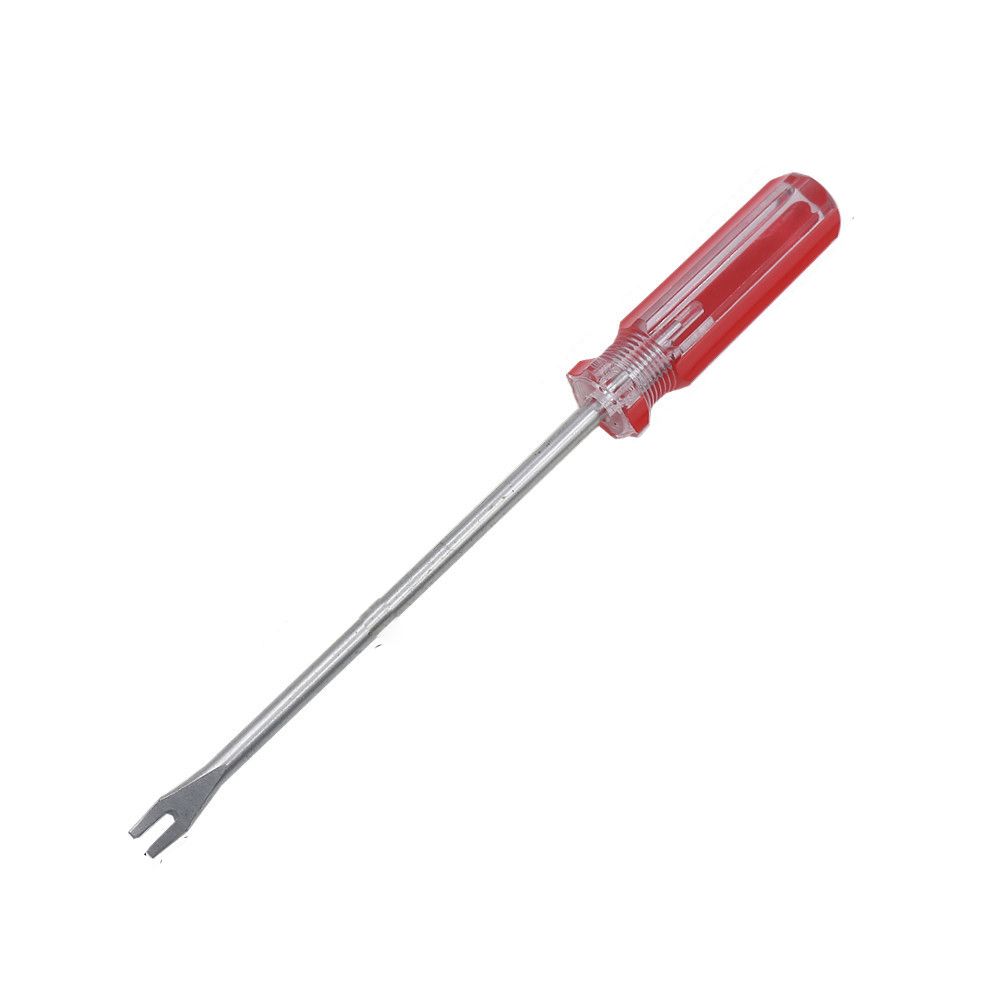 

Tire Nails Tool Soft Grip Hand Tools Pry Bar Staple Remover Tack Nail Lifter Nail Puller Crowbar Red U Shape