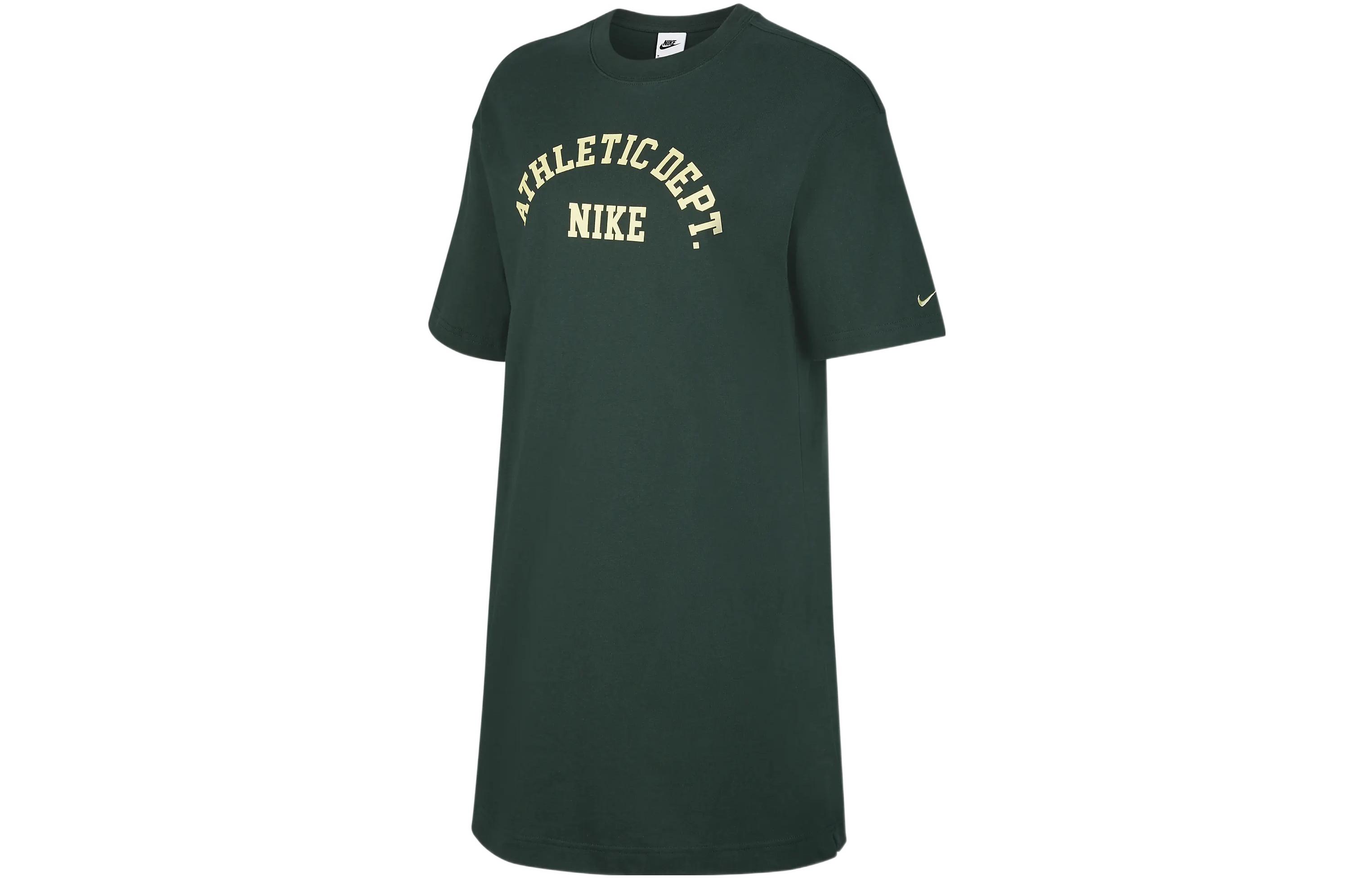 Nike Short Sleeved Dress Women s Green FD0308-397 M