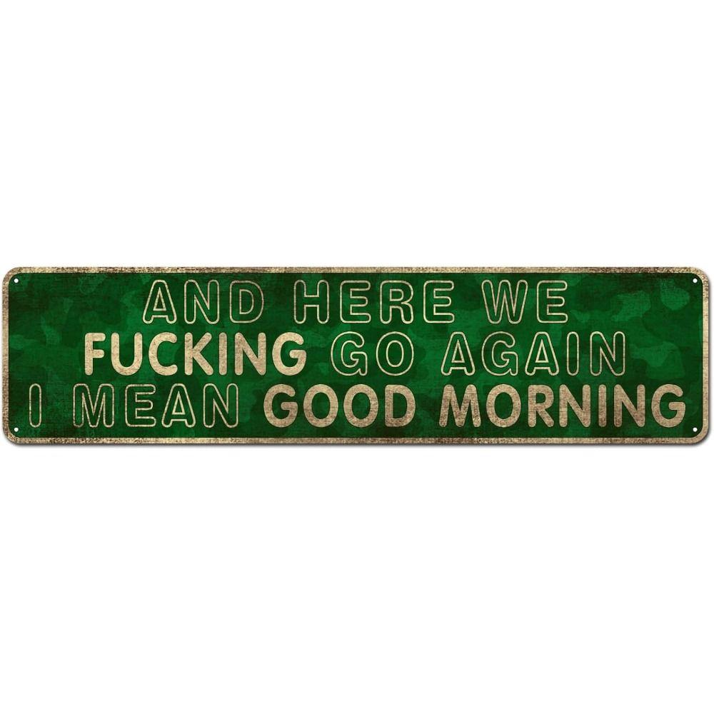 Inspirational Quote Metal Tin Sign Motivational Wall Poster