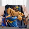 Coperta Avventura di Dog Man e Amici Adatta per Divani, Letti, Uffici e Campeggio - Regalo Perfetto per Halloween Natale