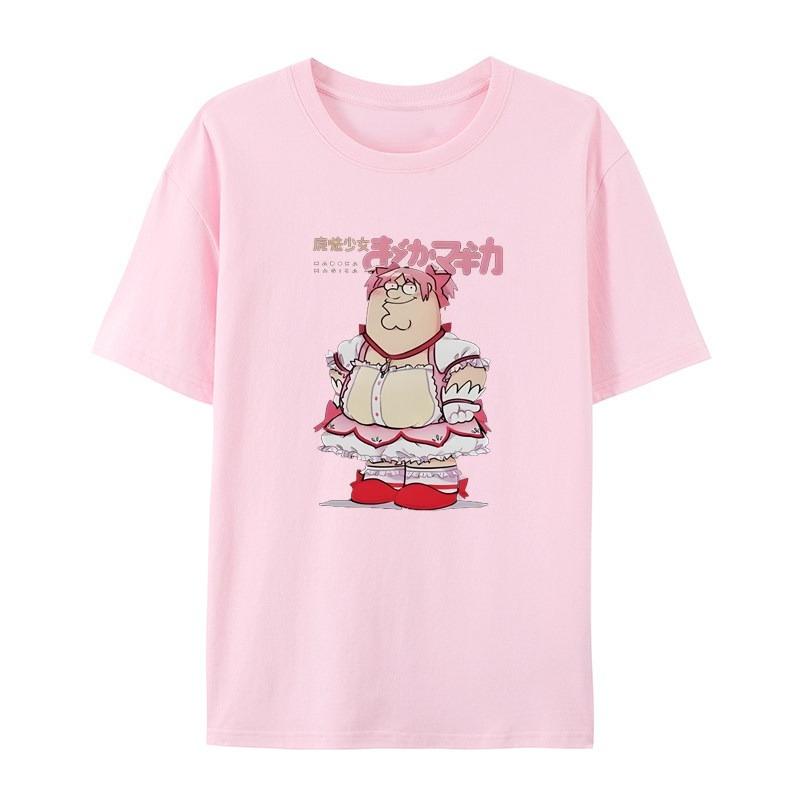 Interesting Magical Girl Classic White Casual Tshirt Mens and Womens Luxury Brand Top