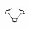 For Volkswagen VW Jetta MK6 2015 2016 2017 2018 Carbon Fiber Look ABS Car Interior Steering Wheel Frame Trim Cover