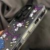 Cartoon girl Kulomi iPhone13/14/15promax Apple 12 mobile phone case 11 two-color transparent black edge