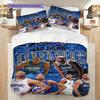 Dallas Mavericks Basketball Spirit Three-piece set(1 * duvet cover + 2 * pillowcase, without core)Christmas birthday gift Bedding set